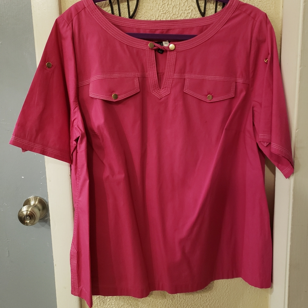 ❤️SOLD!❤️Talbots Women's Pink Blouse